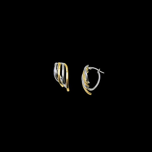Auric Balance Earrings (9K Yellow Gold)