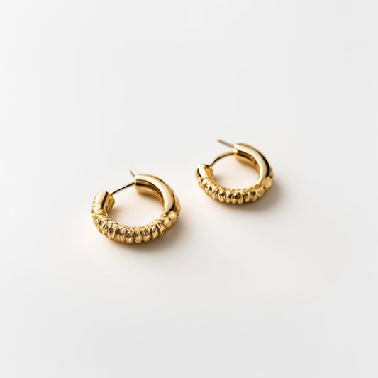 The Marula Hoop Earrings (9K Yellow Gold)
